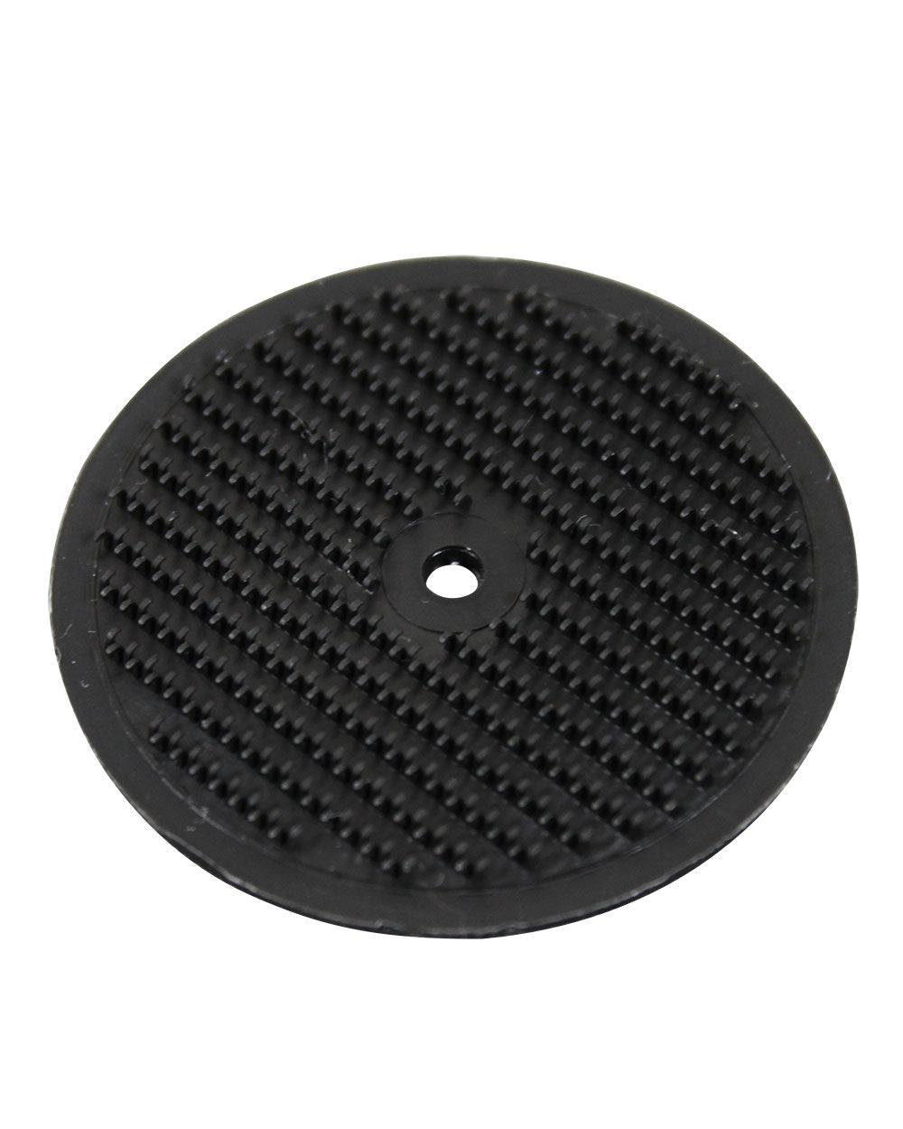 Kardborreplätt 45 mm hård SVART