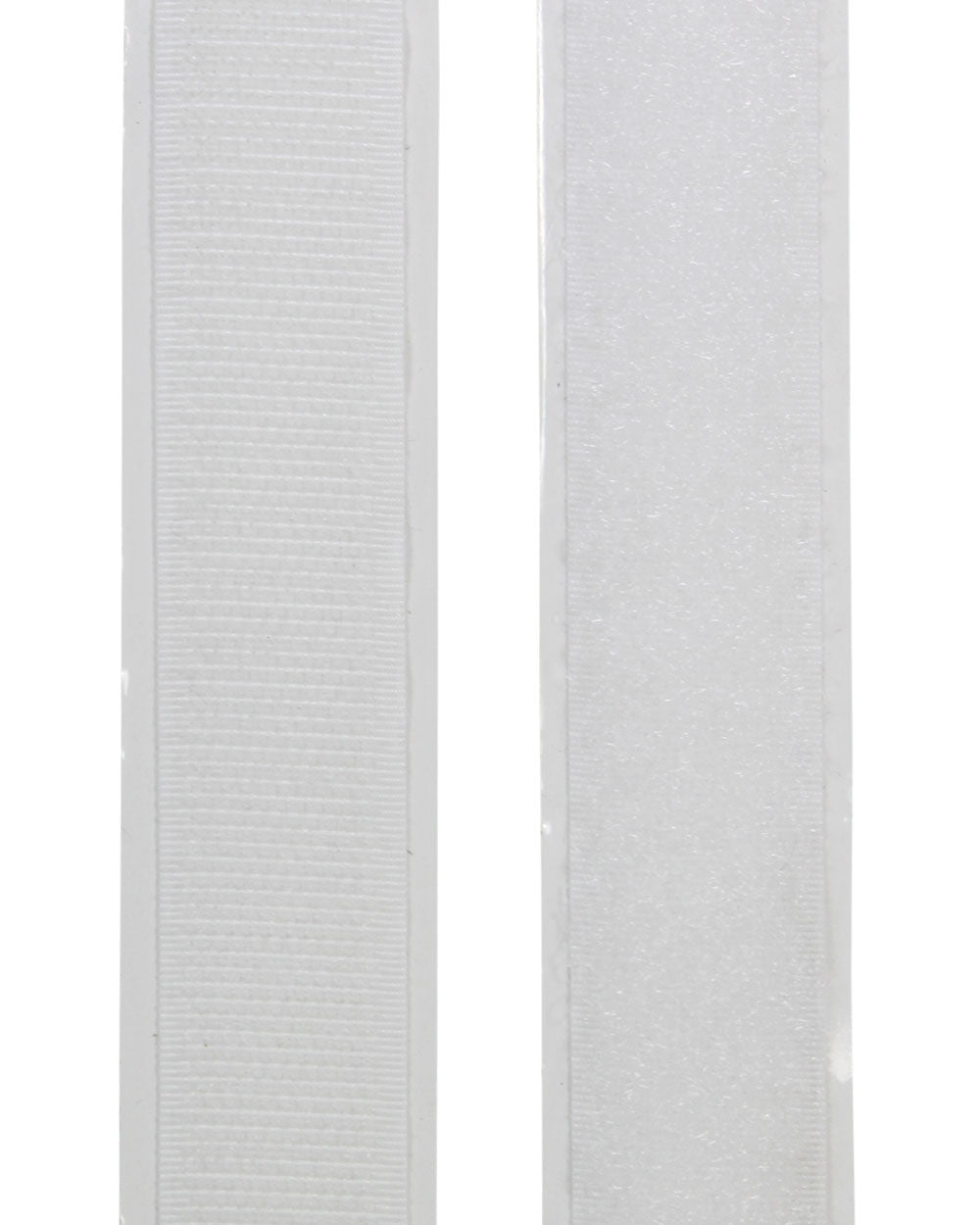 Kardborre Vit 30 mm Självhäftande, Hård