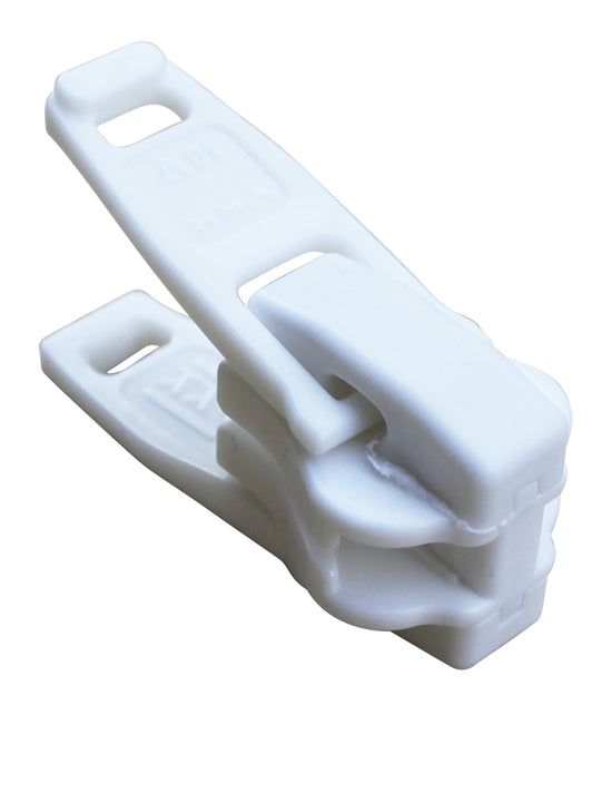 Löpare - 10mm Tagg Tvåvägs Plast Vit