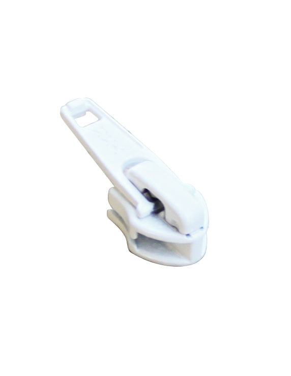 Löpare - 6mm Spiral Enkel Metall Vit