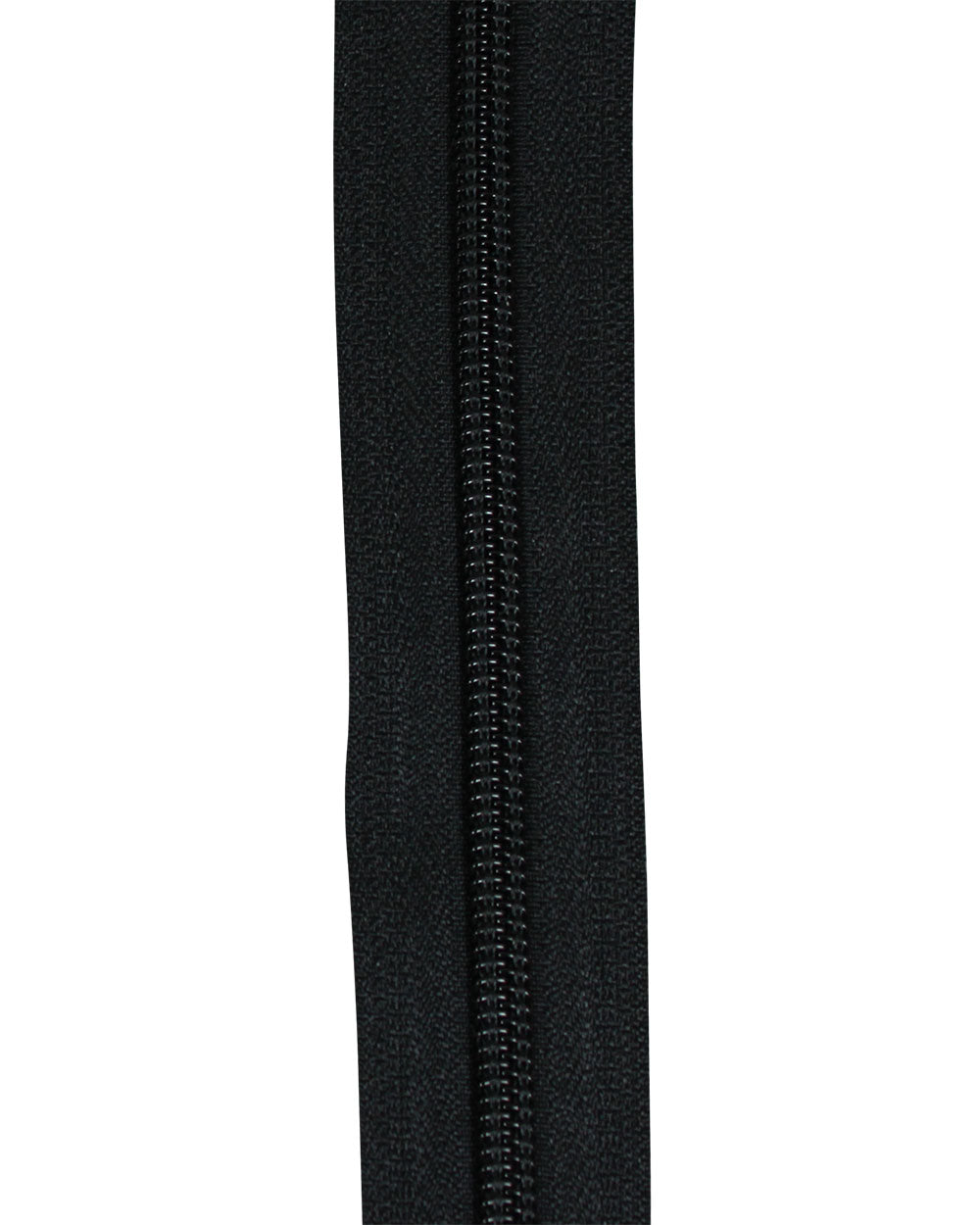 Blixtlås Spiral 6mm Löpmeter Svart