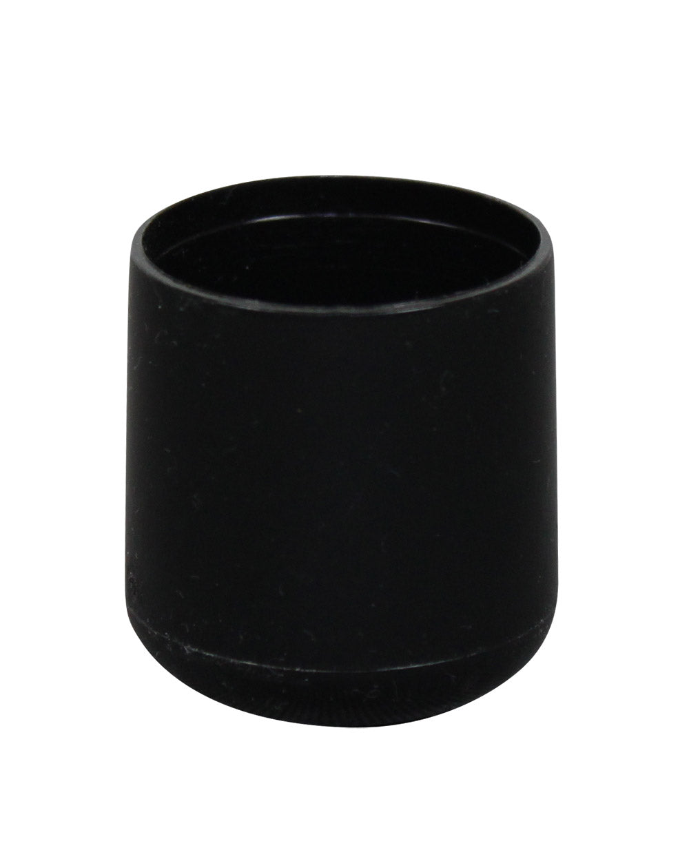 Plastfot Utvändig 25mm Svart