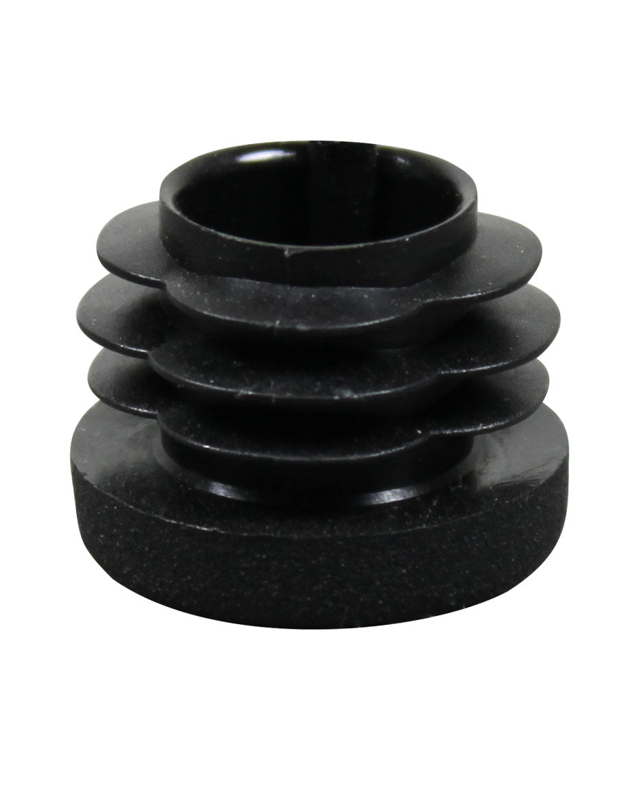 Plastfot Invändig 22mm Svart