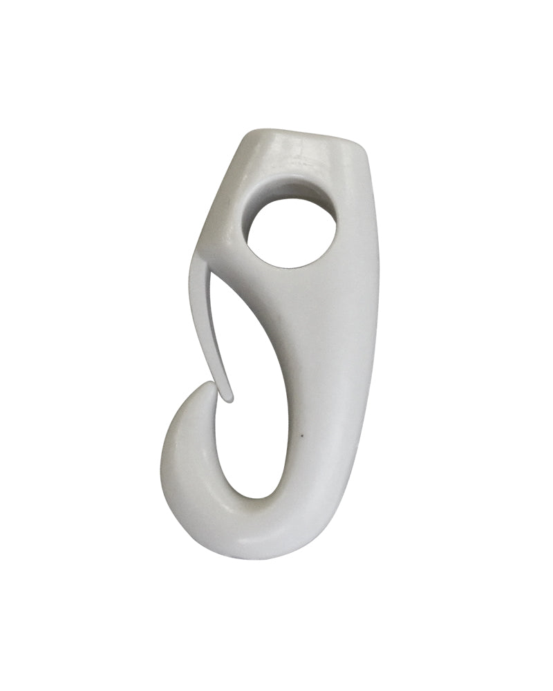 Plastkrok vit