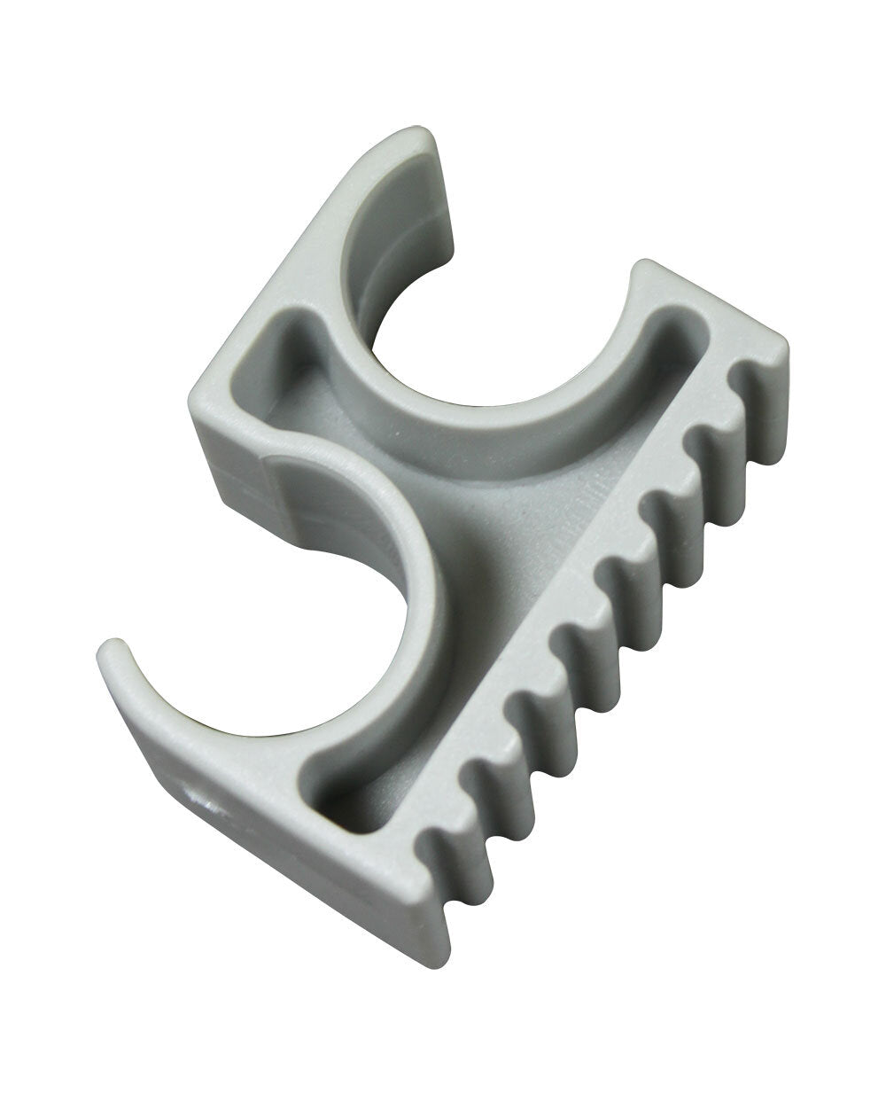 Sunblocker clip Dubbel 22mm, vit