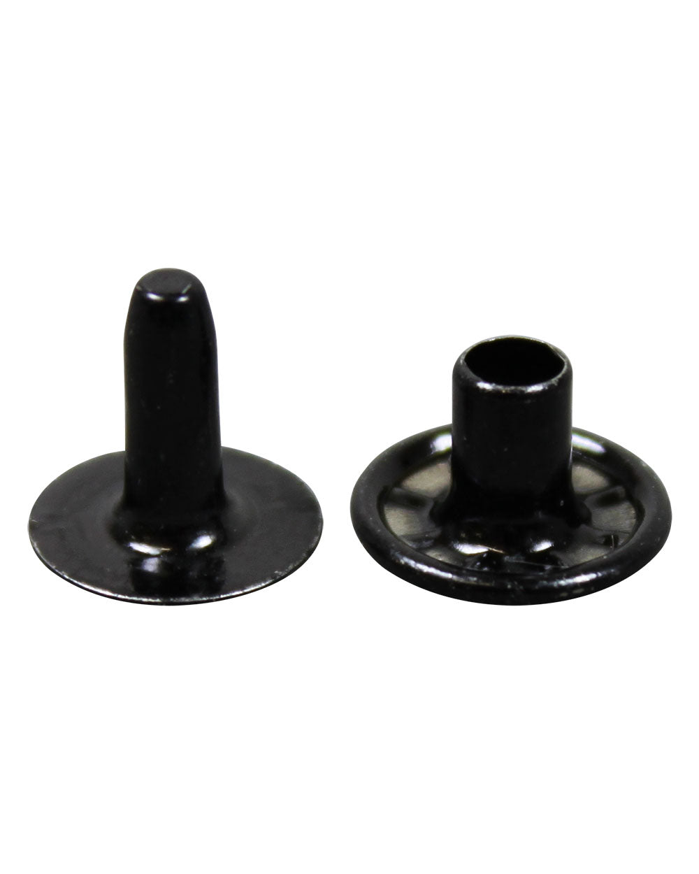 Rörnit Hatt 10,2mm Höjd 9mm Svart 3mm