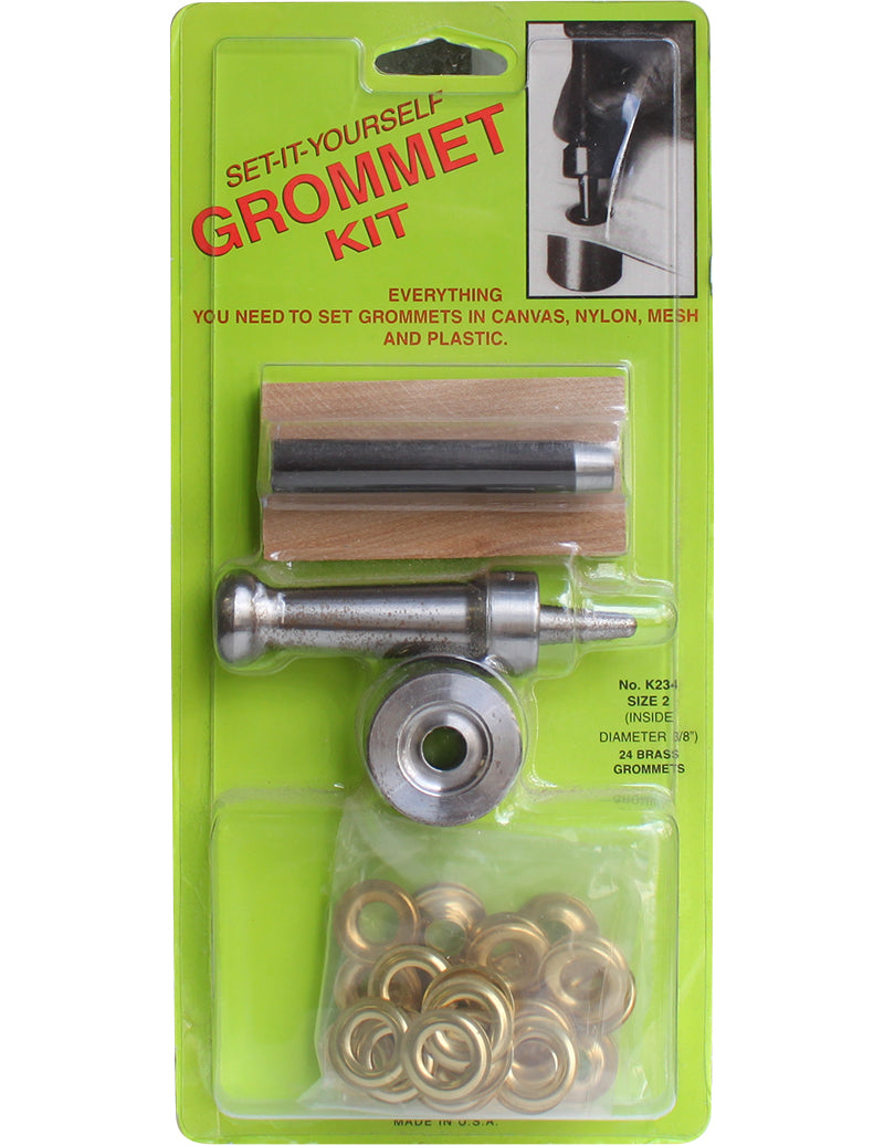 Öljettset stl 2 Mässing