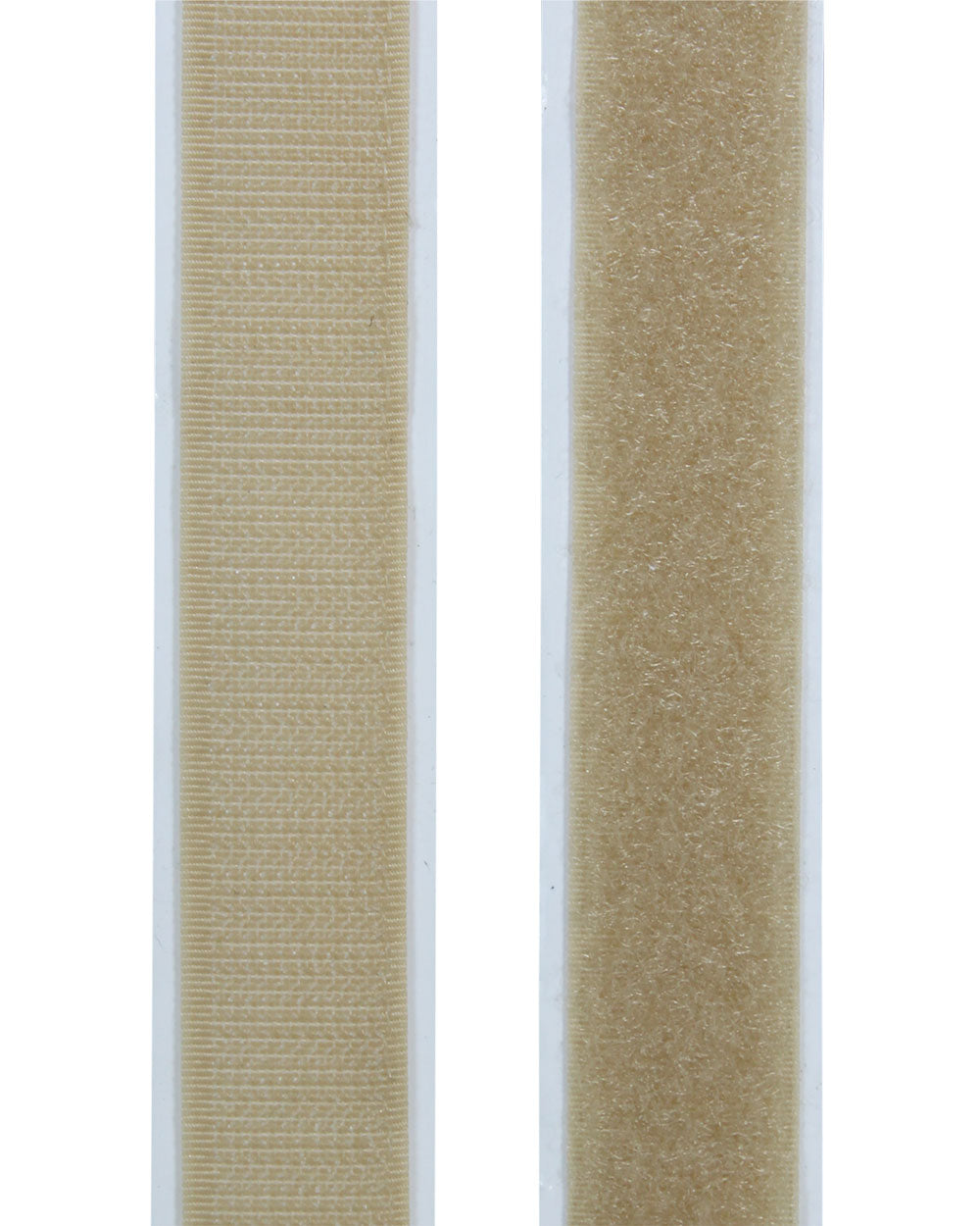 Kardborre Beige Hård 20 mm Självhäftande