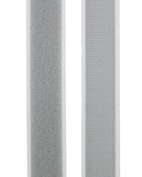 Kardborre Silver Hård 20 mm Självhäftande