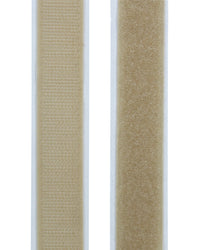 Kardborre Beige Mjuk 20 mm Självhäftande