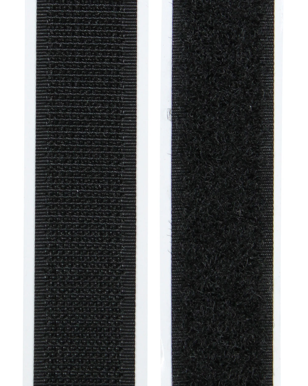 Kardborre Svart Hård 30 mm Självhäftande