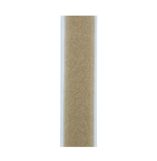 Kardborre 30 mm Självhäftande Beige Mjuk  *UTGÅENDE*