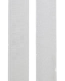 Kardborre Vit Mjuk 30 mm Självhäftande