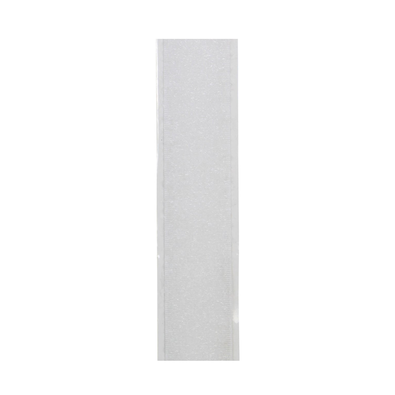 Kardborre 30 mm Självhäftande Vit Mjuk