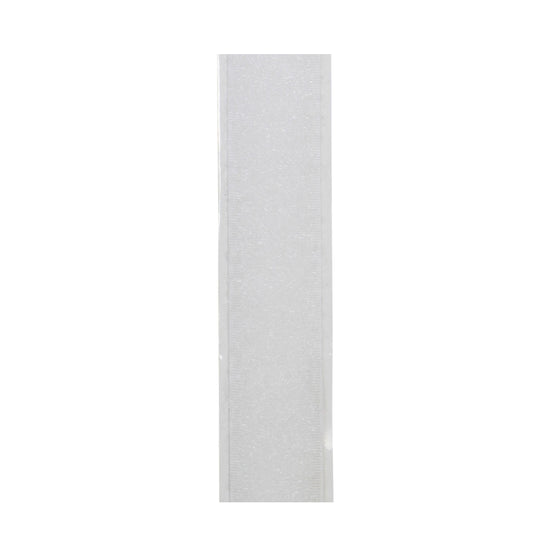 Kardborre 30 mm Självhäftande Vit Mjuk