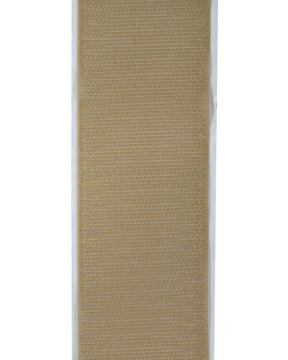 Kardborre 50mm Självhäftande Beige, Mjuk