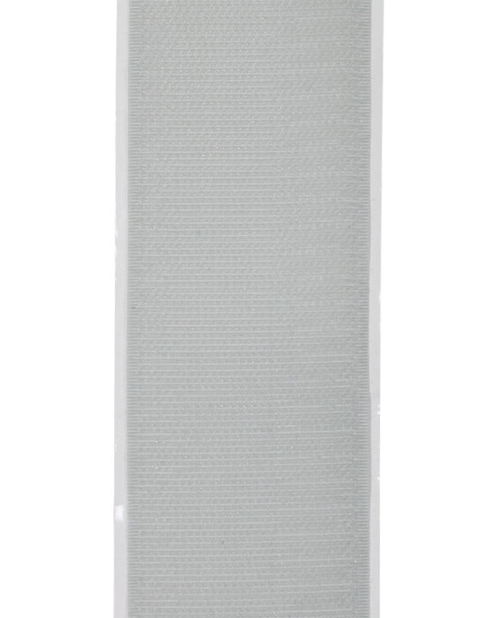 Kardborre 50mm Självhäftande Silver, Hård