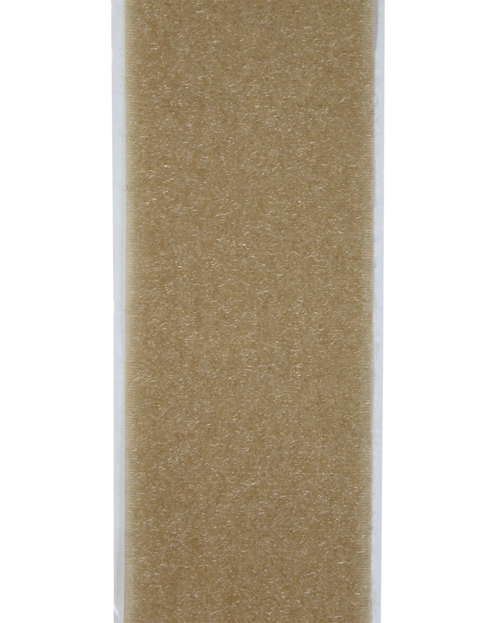 Kardborre 50mm Självhäftande Beige, Mjuk