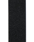 Kardborre 50 mm Självhäftande Svart Mjuk