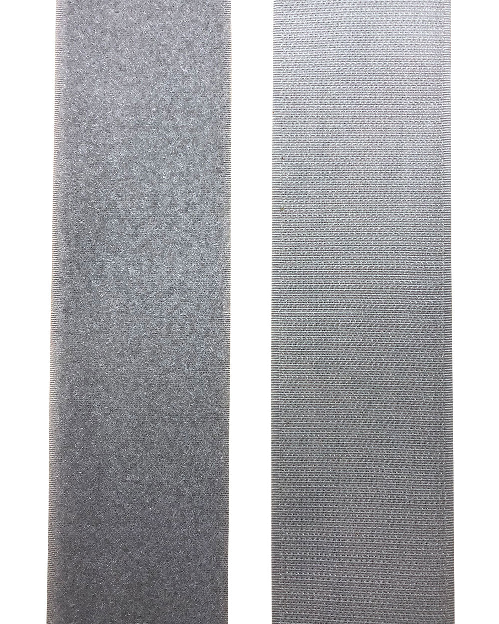 Kardborre 50mm Silver/Lj.Grå, Kompl.