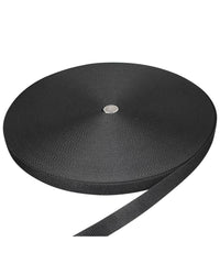 Webbingband Polyester Svart 20mm