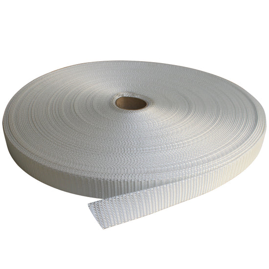 Webbingband - Polyester - Heavy - 25mm - Vit