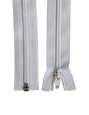 Blixtlås Spiral Delbart 8mm Vit - 3m