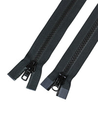 Tagg Tvåväg Blixtlås Delb 8mm 80cm Svart