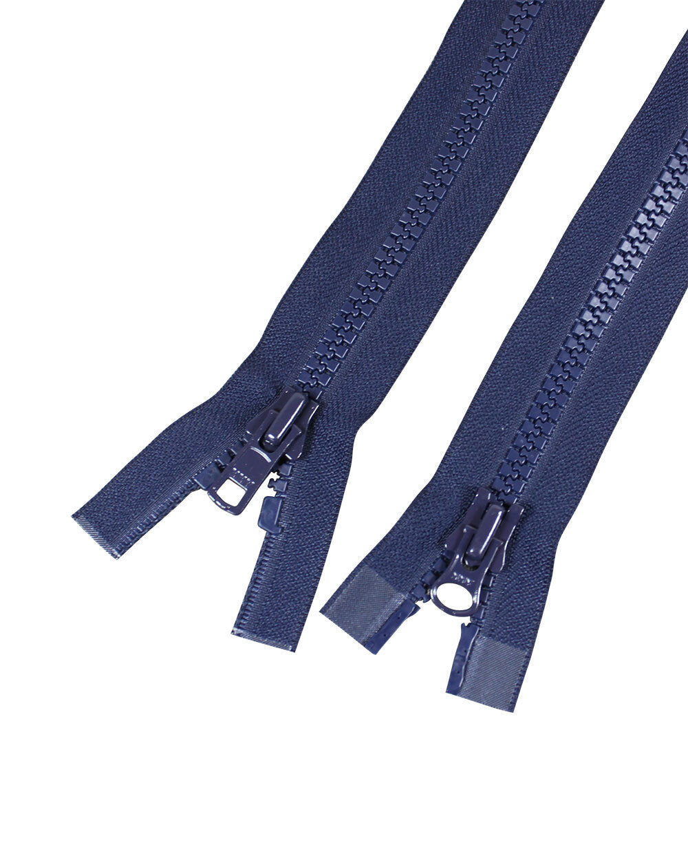 Tagg Tvåväg Blixtlås Delb 8mm 80cm Blå