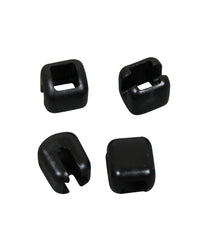 BLIXTLÅSSTOPP TAGG 10MM PLAST SVART 2ST/1PAR