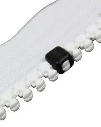 BLIXTLÅSSTOPP TAGG 10MM PLAST SVART 2ST/1PAR