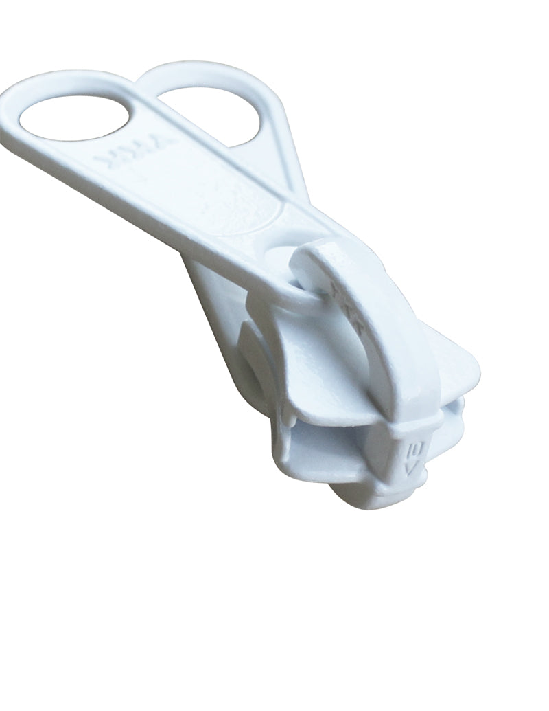 Löpare - 10mm Tagg Dubbel Metall Vit