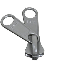 Löpare - 10mm Tagg Dubbel Metall Grå