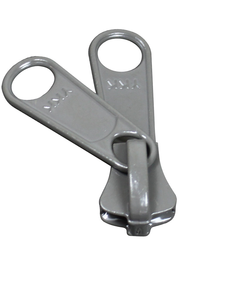 Löpare - 10mm Tagg Dubbel Metall Grå