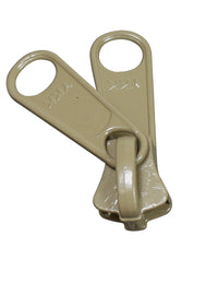 Löpare - 10mm Tagg Dubbel Metall Beige