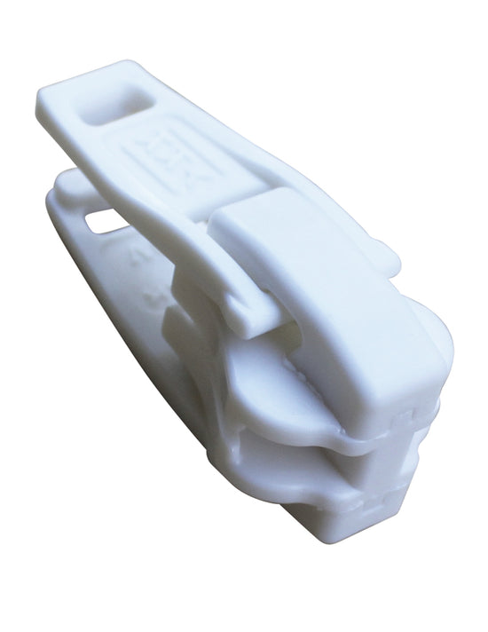 Löpare - 10mm Tagg Dubbel Plast Vit