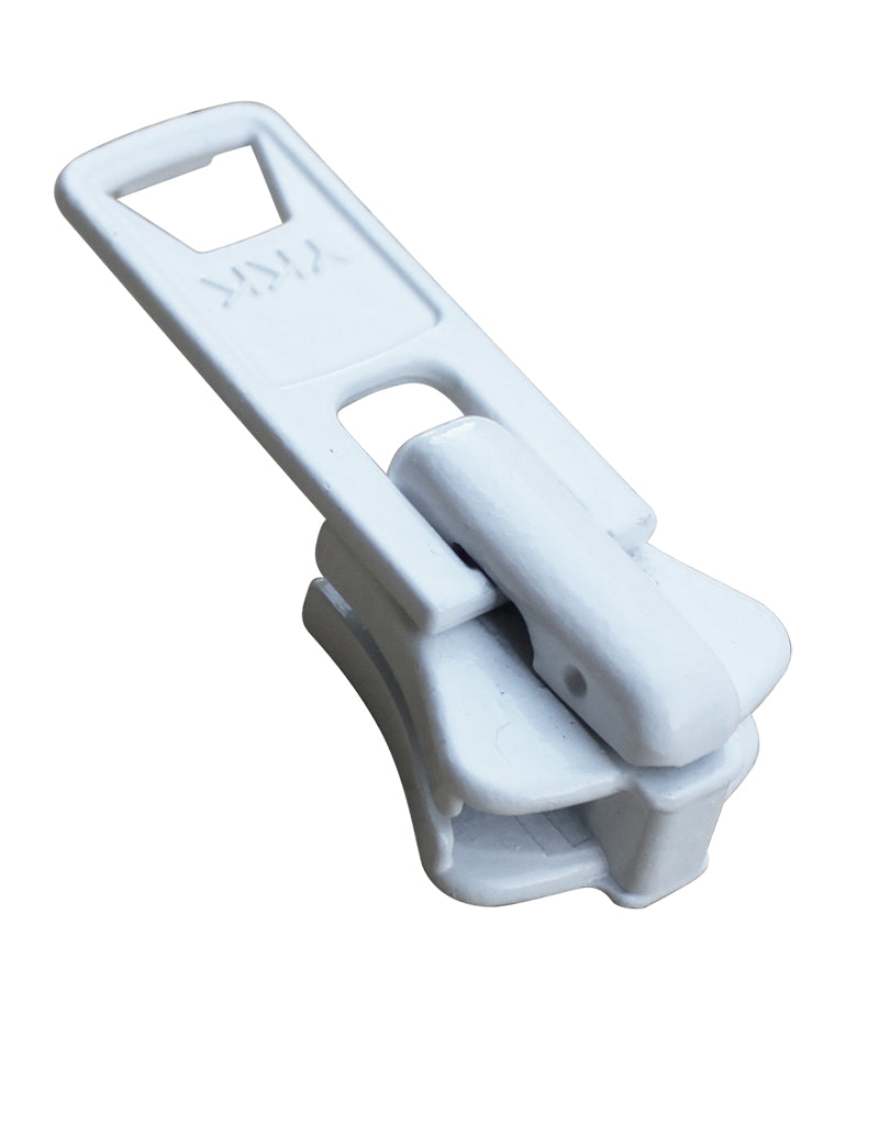 Löpare - 10mm Tagg Enkel Metall Vit