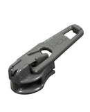 Löpare 4 mm Spiral Enkel Metall Grå