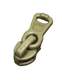 Löpare - 4mm Spiral Enkel Plast Beige