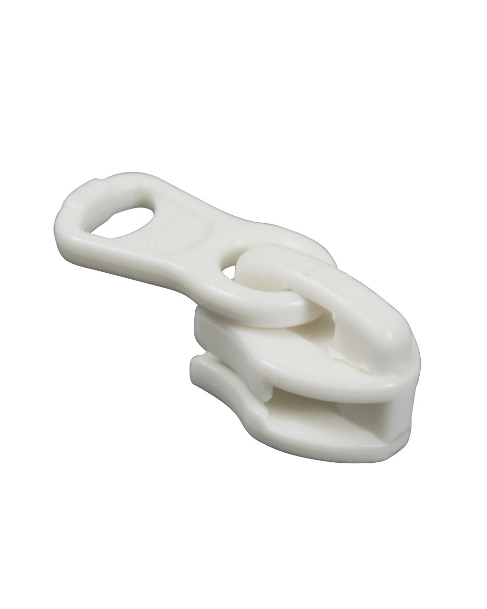 YKK Löpare - 6mm Spiral Enkel Plast Off White