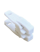 Löpare - 6mm Tagg Dubbel Plast Vit