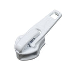 Löpare - 8mm Spiral Enkel Metall Vit