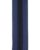 Blixtlås Spiral 10mm Löpmeter Blå