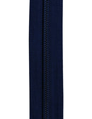 Blixtlås Spiral 6mm Löpmeter Blå