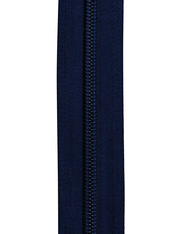 Blixtlås Spiral 6mm Löpmeter Blå