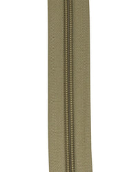 Blixtlås Spiral 6mm Löpmeter Beige