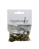 Tryckknapp - Konsument förpack Mässing