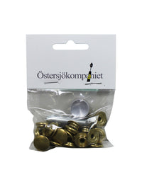 Tryckknapp - Konsument förpack Mässing