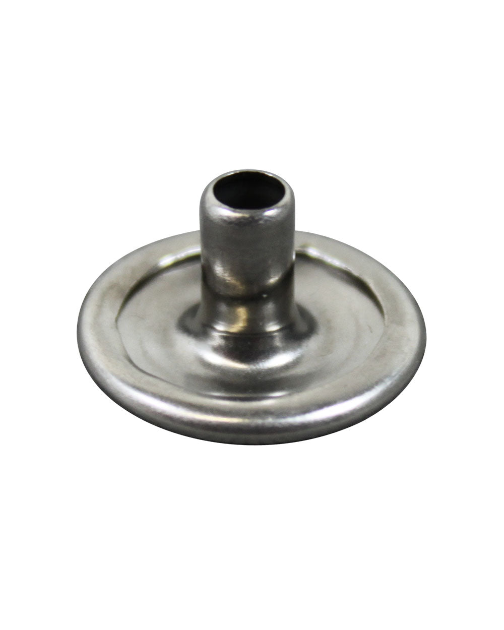 DOT Tryckknapp del 1 - 6,1 mm, Förnicklad mässing