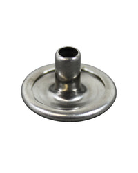 DOT Tryckknapp del 1 - 6,1 mm, Förnicklad mässing